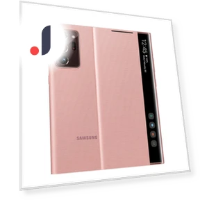 Зеркальный Smart View Flip Case — Аксессуары для телефонов, Samsung
