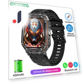 Прочные GPS Смарт-часы — Умные часы, SACOSDING