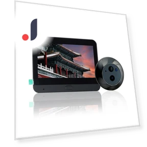 Камера-глазок Wi-Fi — Домашние системы безопасности, Tuya