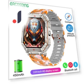 Смарт-часы с GPS и ИИ-ассистентом — Умные часы, SACOSDING