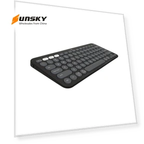 Тонкий и легкий беспроводной комплект клавиатуры и мыши — Клавиатуры, Logitech