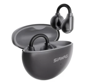 Наушники с клипсой Bluetooth 5.4, SIAWAG