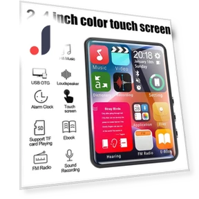 Полноэкранный сенсорный MP3-плеер с Bluetooth — Плееры и аудиоплееры, GLOBUS