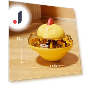 Дозатор корма для кошек с игрушкой-головоломкой в форме курицы — Игрушки для питомцев, Smart Pet Supplies