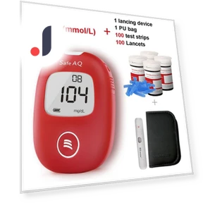 Умный монитор уровня глюкозы в крови — Глюкометры, SINOCARE