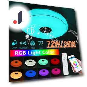Умная потолочная лампа с Bluetooth и RGB подсветкой — Потолочные светильники, Decor Dream