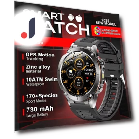 Двухдиапазонные спутниковые GPS умные часы с экраном Ultra HD AMOLED — Умные часы, ElectronicsHome