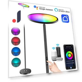 Напольная лампа с RGB подсветкой — Напольные светильники, Build My Home