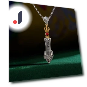 Smart Sword Pendant Ethnic Style Couple's Portable Necklace — Кулон, jewelry & bracelet