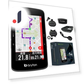 Велокомпьютер с GPS и сенсорным экраном — Велокомпьютеры, Bryton