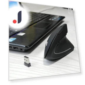 Эргономичная перезаряжаемая вертикальная Bluetooth-мышь — Коврики для мыши, Computer boost