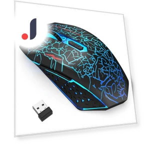 Беспроводная игровая мышь с RGB подсветкой — Коврики для мыши, Uav parts center