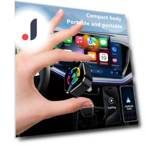 2-в-1 USB беспроводной адаптер Carplay и Android Auto — Аксессуары для телефонов, Baking Heat