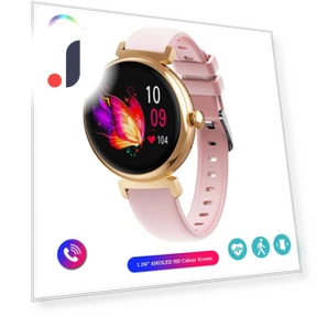 Модные женские умные часы с AMOLED-экраном — Браслеты и клипсы, PRISMA