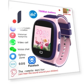 Детские Смарт-часы с Wi-Fi SOS GPS-трекер — Браслеты и клипсы, greentiger