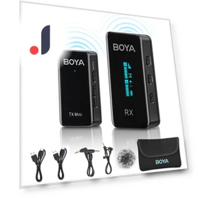 Mini Wireless Lavalier Microphone System — Беспроводные микрофоны и системы, Boya
