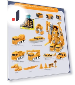 Магнитный деформационный робот — Конструкторы, ZhenDuo Toy