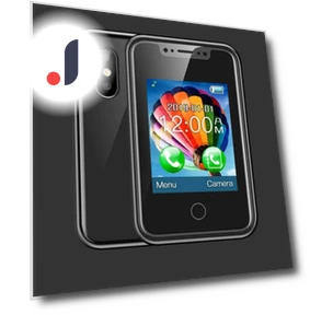 Супер маленький телефон 2G GSM — Смартфоны с тарифом, ZEASHIN