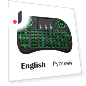 2.4G Air Mouse с сенсорной клавиатурой — Клавиатуры, YJMP Electronic