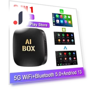 3IN1 Android 13 Ai Box для автомобилей — Аксессуары для GPS-систем, YJMP Auto Parts