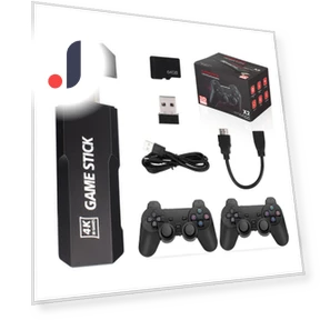 Ретро игровая консоль 4K Game Stick — Микроконсоли GEM Box, Essager Electronic