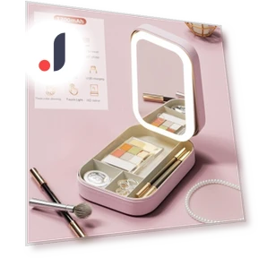 Умная светодиодная косметичка с зеркальной подсветкой — Косметички, Makeup Kits