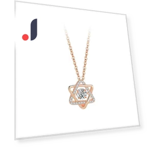 Умное ожерелье с шестиконечной звездой — Умные украшения, Lucky Star Jewelry