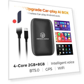 Адаптер USB Wire to Wireless Carplay Android Auto — Аксессуары для телефонов, JOHO - CarGear