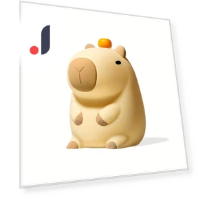 Оранжевый ночник CAPYBARA — Лампы и абажуры, Power gears