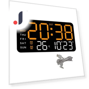 Цифровые настенные часы с большим дисплеем — Настенные часы, DYS Home Decor