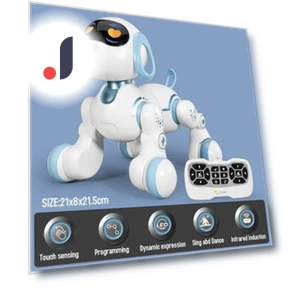 Детская образовательная обучающая игрушка RC Robot Electric Smart Pet Dog — Электронные питомцы, LYZRC