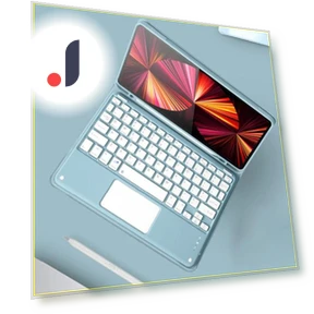 Магнитный чехол-клавиатура для iPad — Клавиатурные чехлы, SS-Jewelry-03