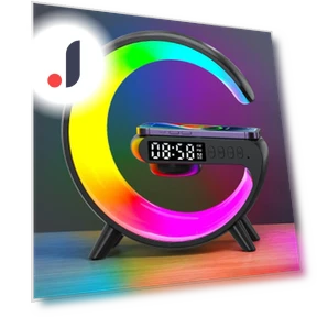 Bluetooth-динамик 3-в-1 с будильником и беспроводной зарядкой — Будильники, Popular House