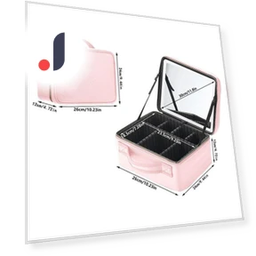 Умная светодиодная косметичка с зеркалом — Косметички, Makeup Kits