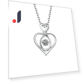 Умное ожерелье в форме любви — Умные украшения, Lucky Star Jewelry