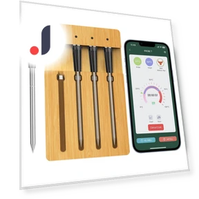 Беспроводной термометр для мяса с Smart APP Control — Термометры, Neoglint
