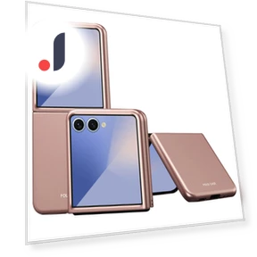 Чехол Skin-Touch Hard PC для Samsung Galaxy Z Flip7 5G — Бамперы, Smartwatch 2025