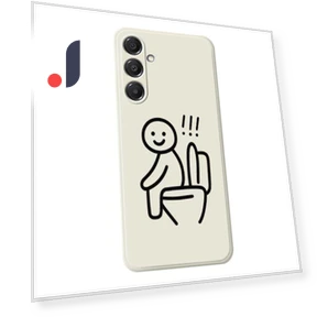 Чехол с принтом Stickman Toilet Pattern — Задние панели, Smartwatch 2025