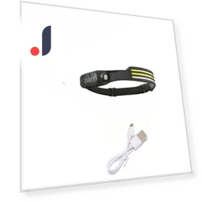 USB-перезаряжаемый налобный фонарь с датчиком освещенности — Фонарики, WBL