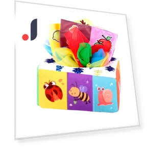 Игрушка Baby Tissue Box — Игрушки для малышей, Topmartbuy