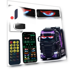 LED Light Screen for Car — Подсветка, SAMURAI STYLE