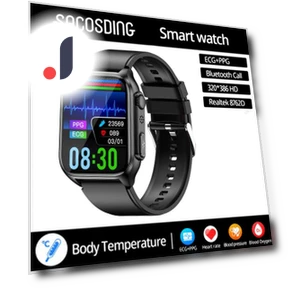 Смарт-часы с NFC, ЭКГ и PPG — Умные часы, SACOSDING
