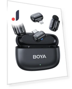Миниатюрный беспроводной микрофон — Микрофоны, Boya
