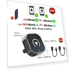 Беспроводной адаптер CarPlay/Android Auto — USB-адаптеры, YJMP Auto Parts