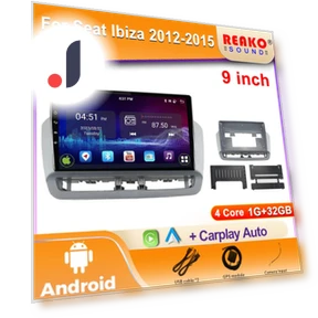 GPS-навигация с сенсорным экраном для Seat Ibiza 2012-2015 — Автомагнитолы, Reakosound