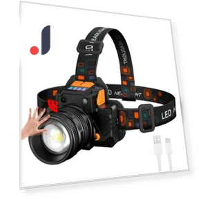 Перезаряжаемые фары с сенсорным управлением — Ручные фонари, LIUXING Fire Portable Lighting