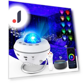Проектор звездного неба с WiFi и Bluetooth — Ночники, Elegant Living House