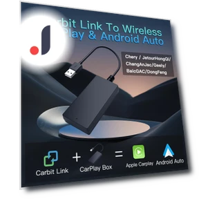 Адаптер для беспроводного CarPlay и Android Auto — Аксессуары для телефонов, carabc
