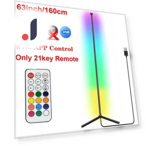 Регулируемый умный Bluetooth угловой напольный светильник RGB LED Mood Lighting — Напольные светильники, OFFICE-MALL