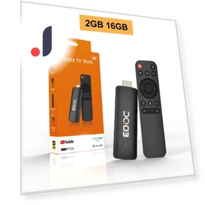 Mini TV Stick Android 10 Smart TV Box — Fire TV, Blackin